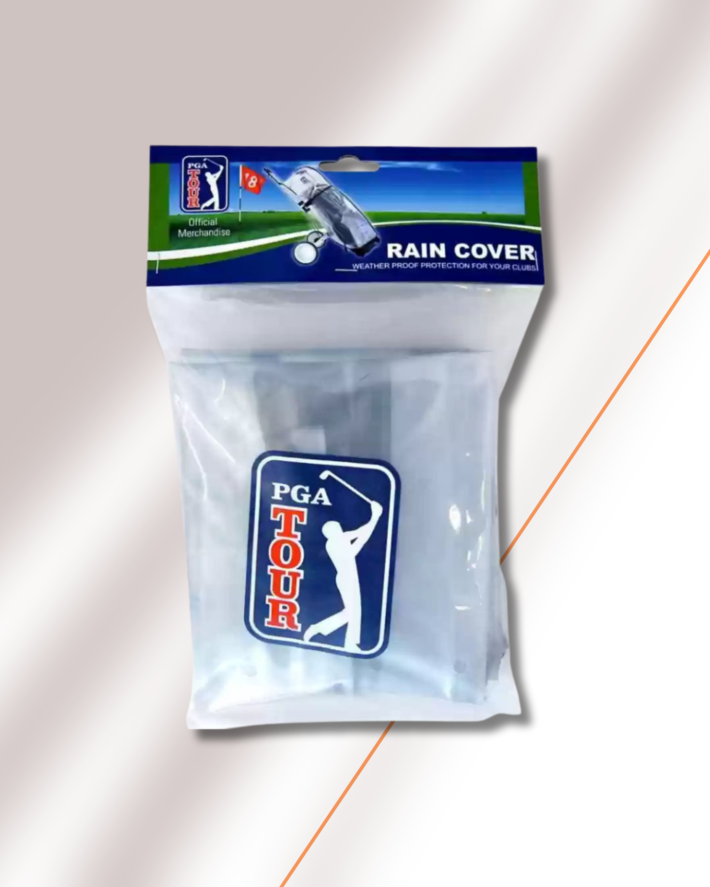 Golf bag rain cover
