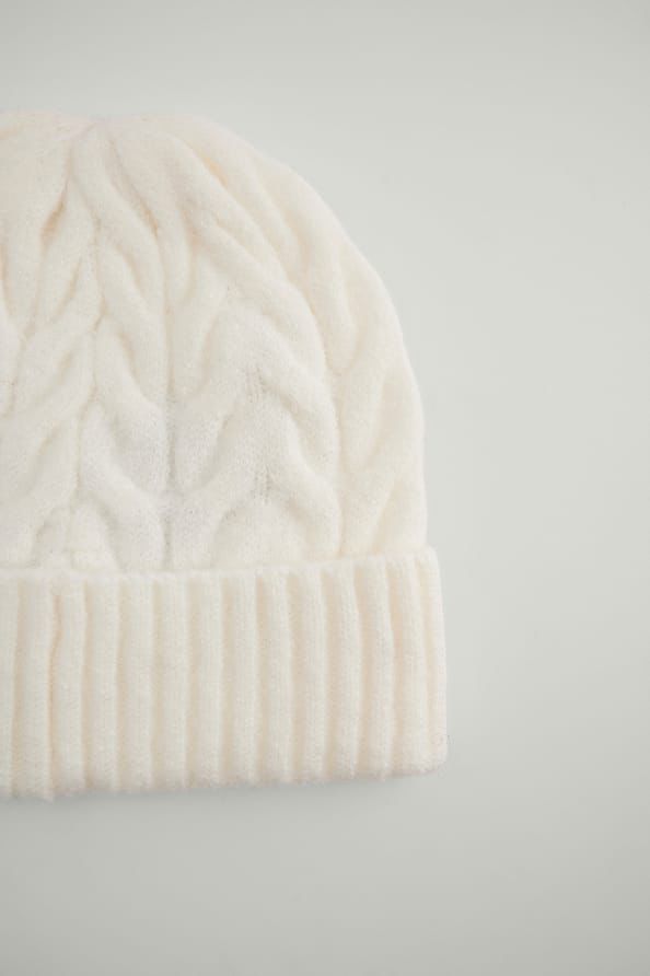 White Beanie