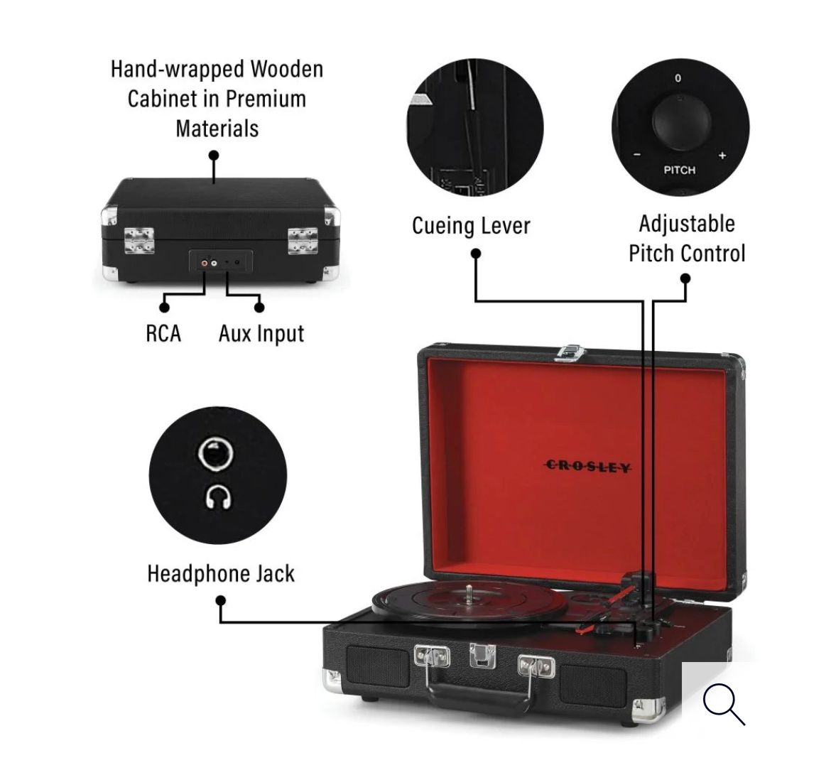 Portable record player
