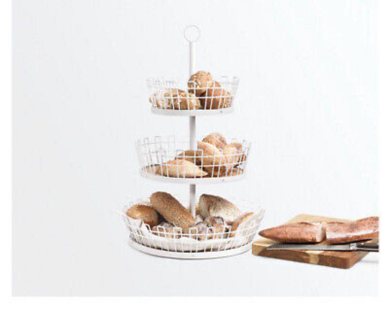 Three tiered basket '