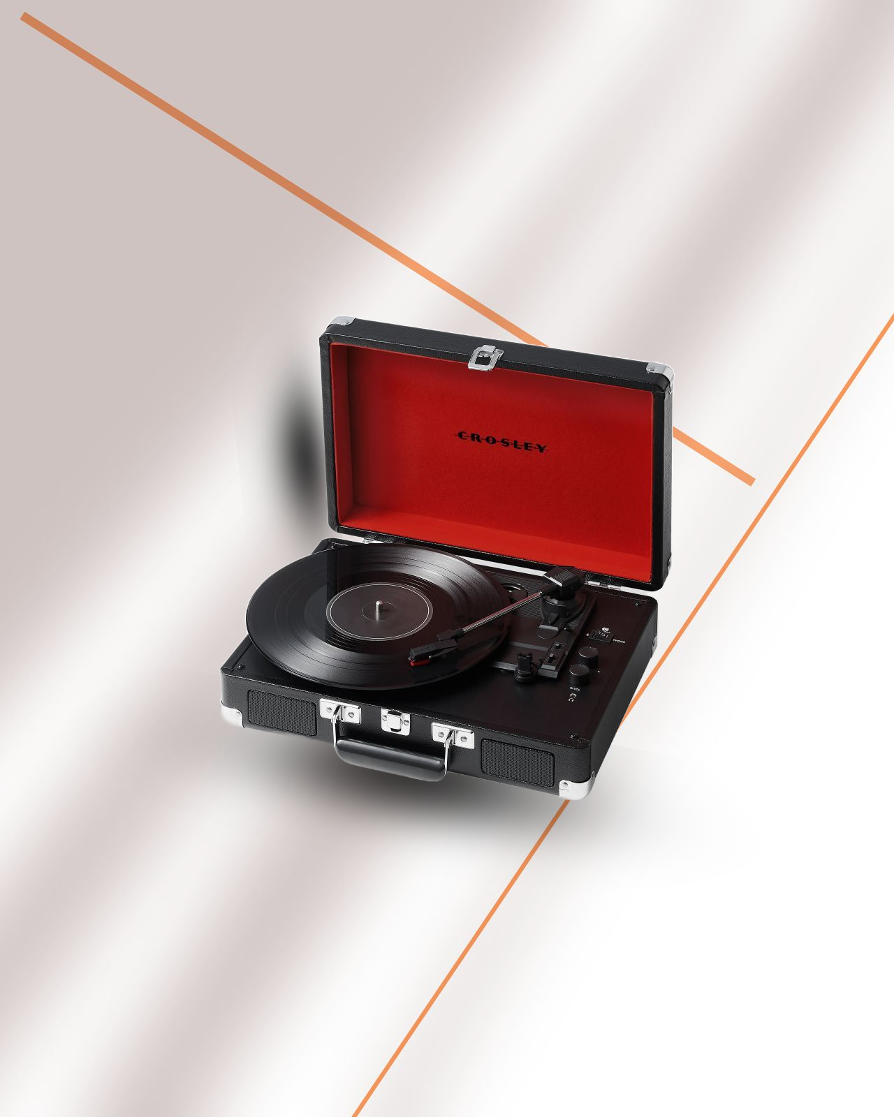 Portable record player