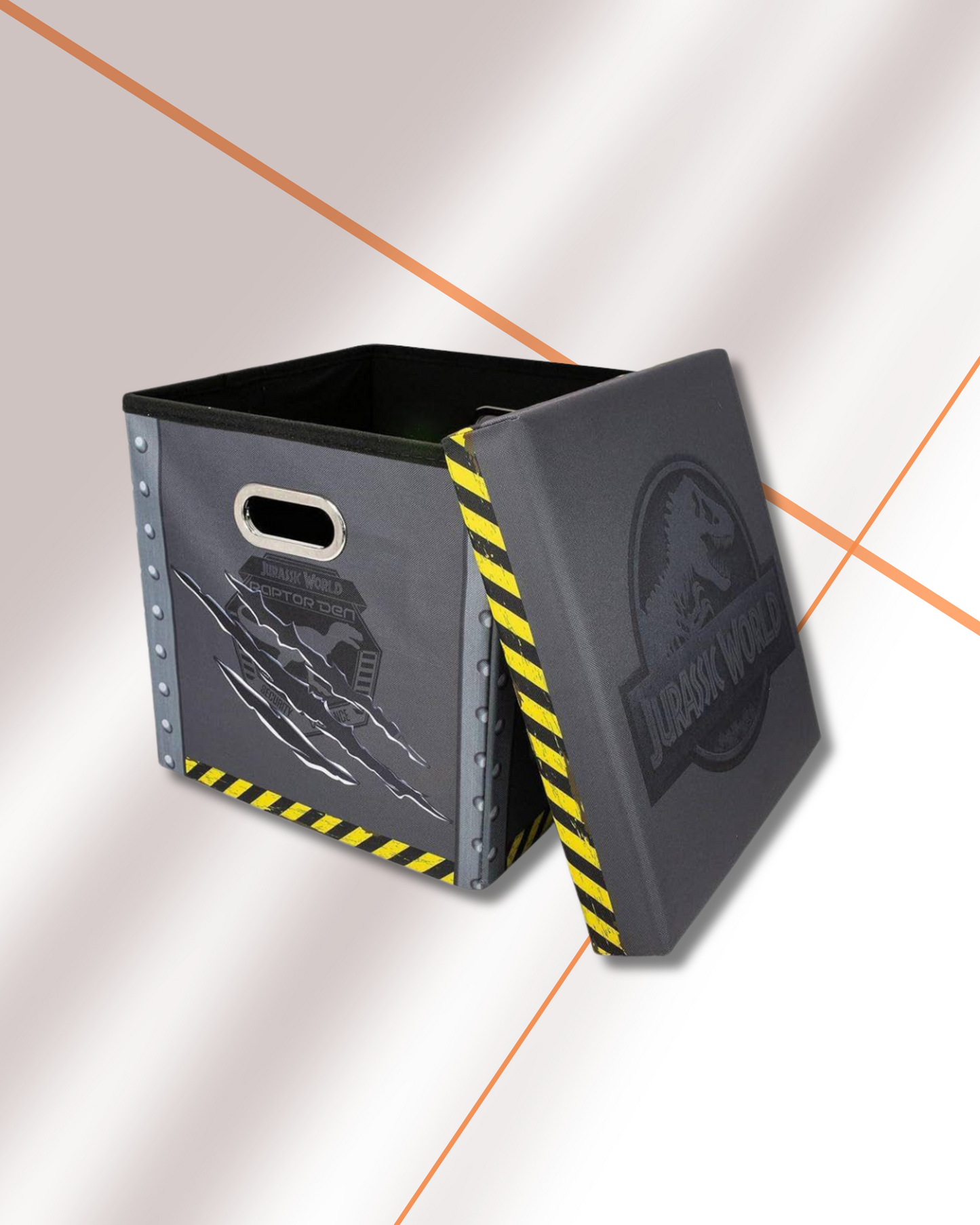 Foldable storage cube