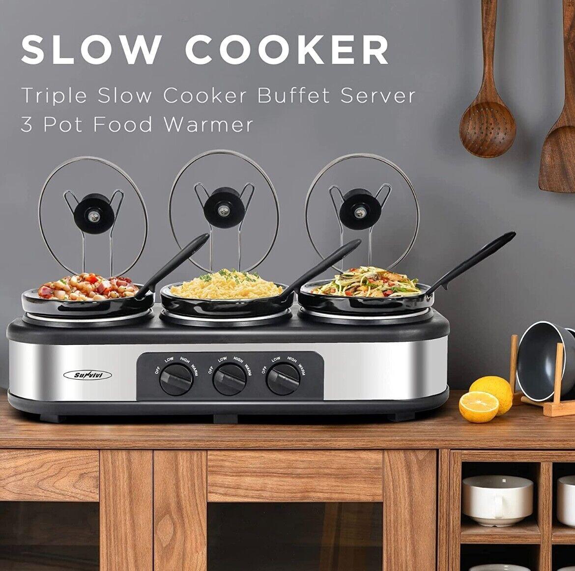 Triple Slow Cooker