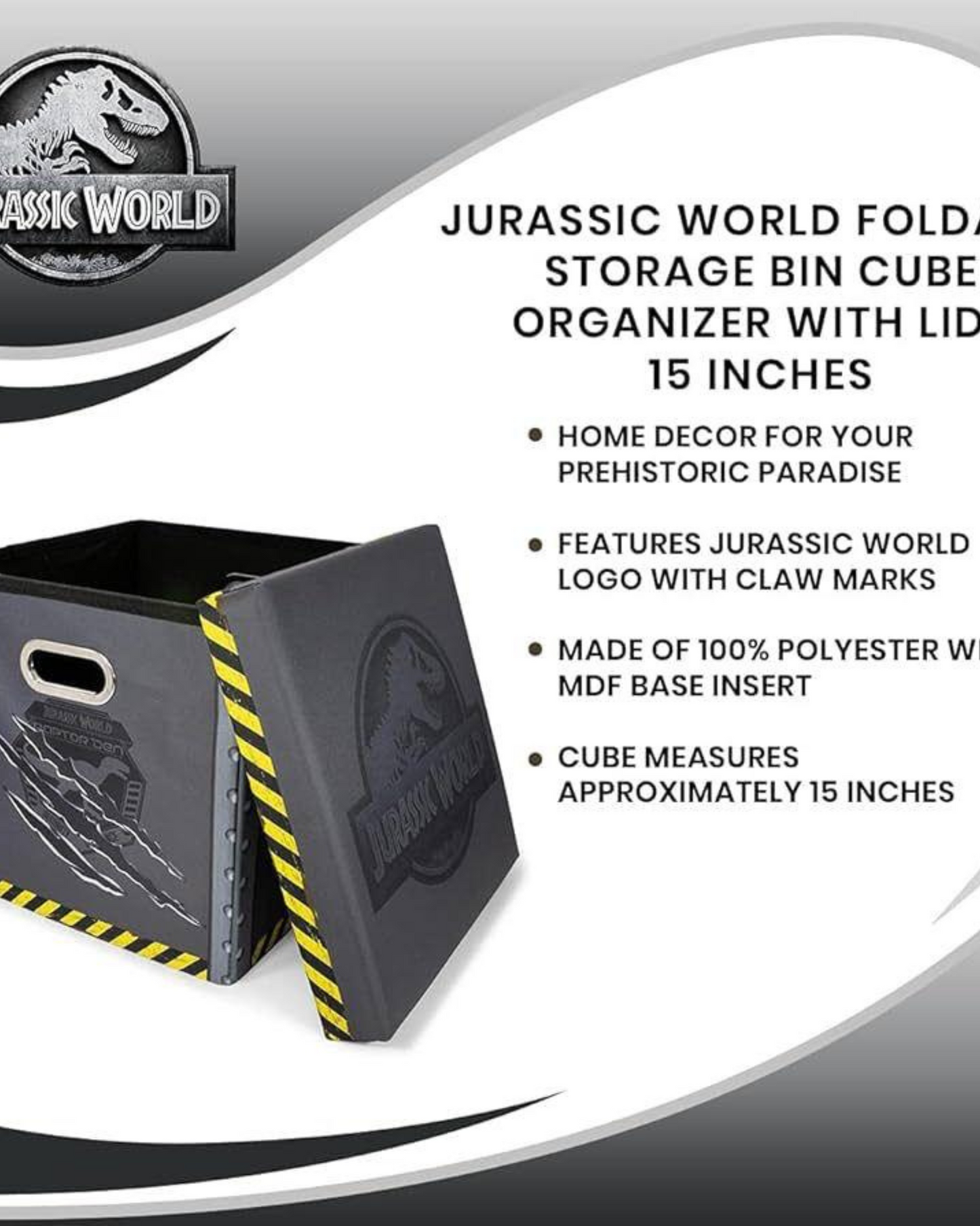 Foldable storage cube